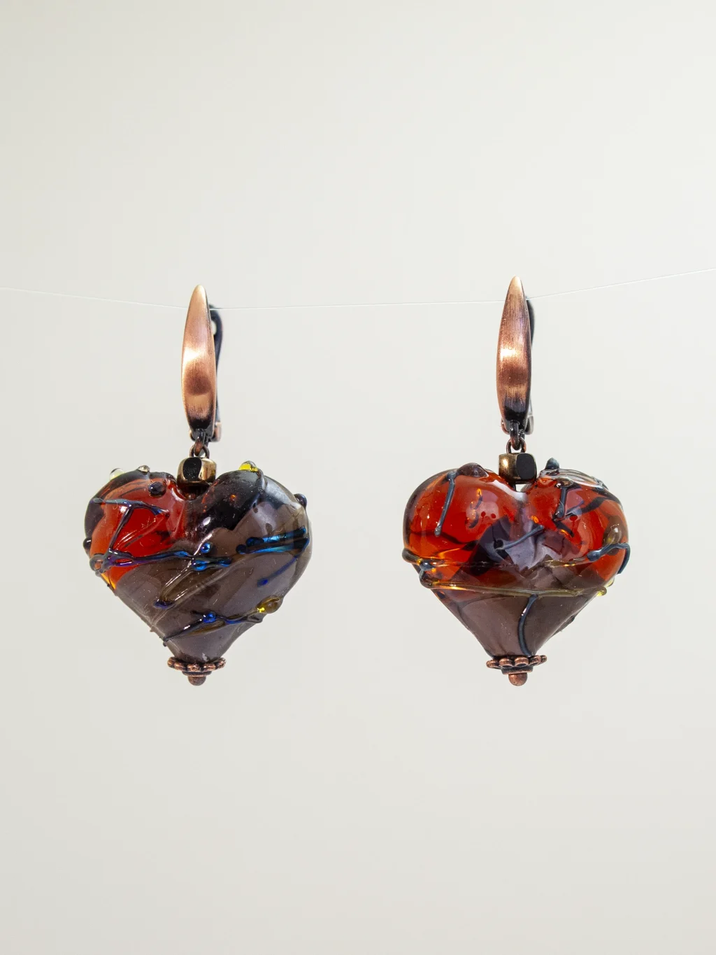 Серьги из Венецианского стекла.